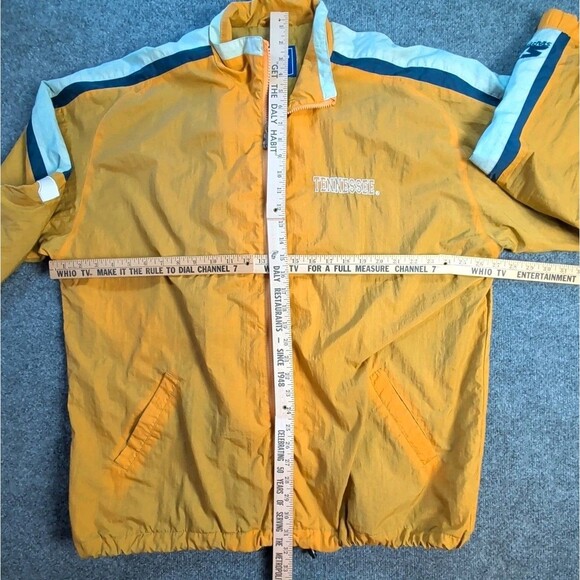 University Of Tennessee Windbreaker Mens XL Vintage Starter Full Zip Football - Picture 7 of 15